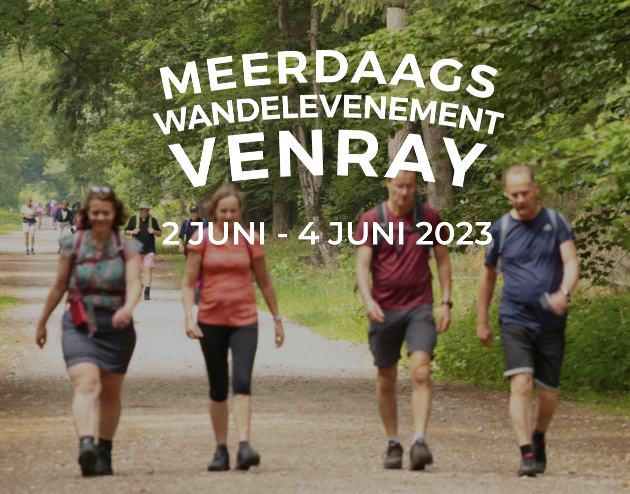 2 juni tot en met 4 juni 2023 Meerdaags Wandelevenement Venray