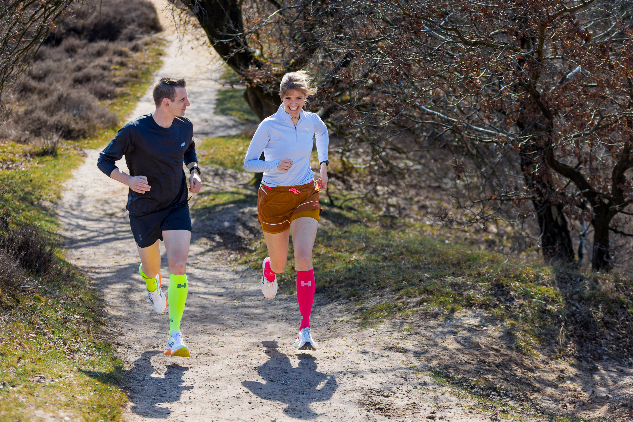 Herzog: compressiekousen tijdens het hardlopen