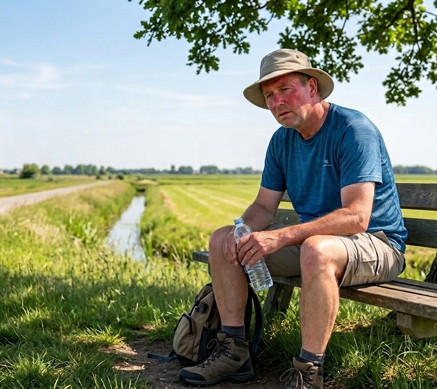 Wandelen in de warmte: zo ondersteun je de natuurlijke temperatuurregulatie van je lichaam