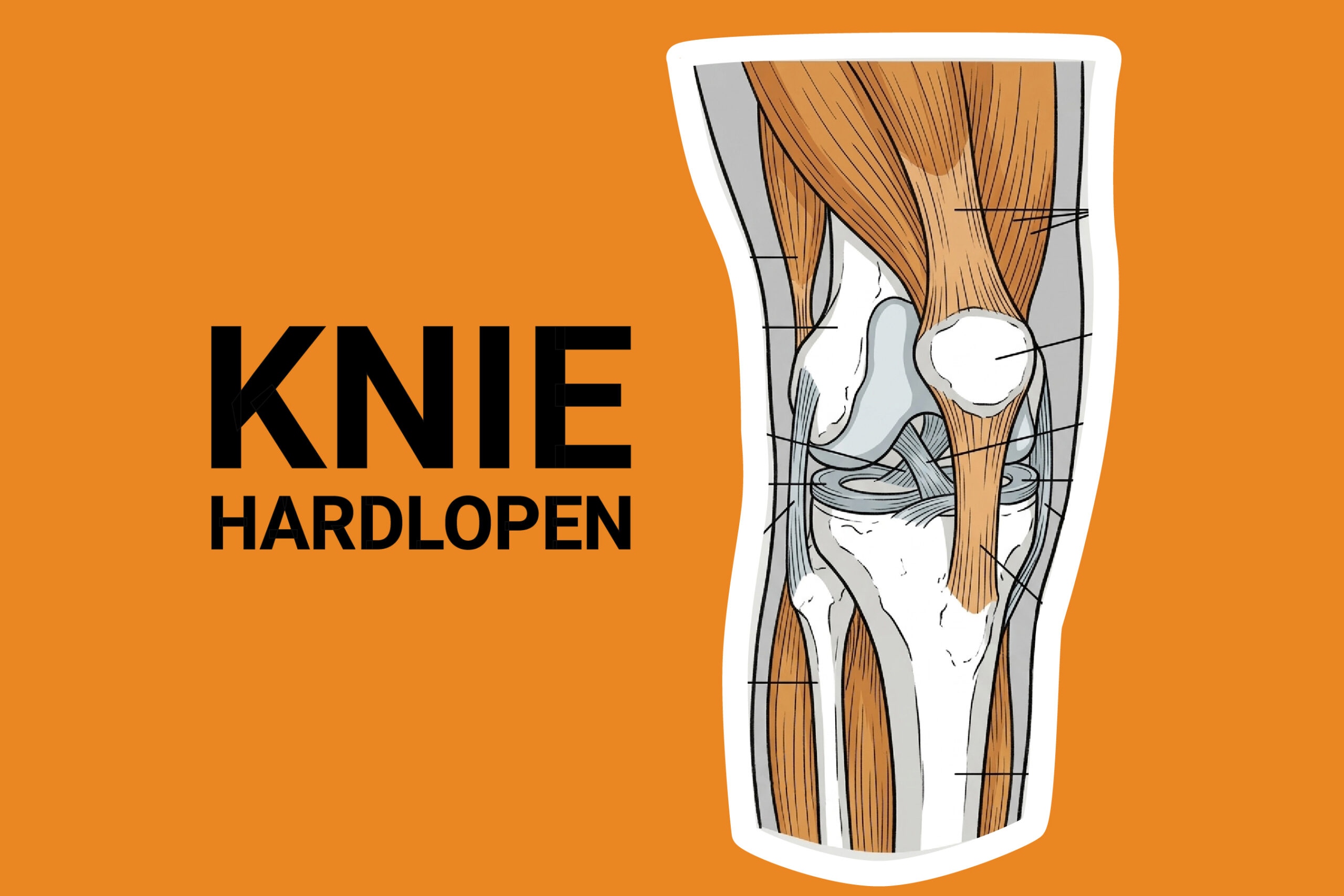 Wat doet je knie tijdens het hardlopen?