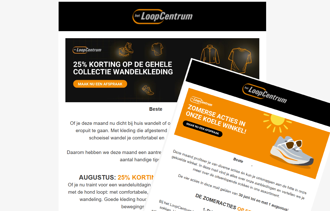 Nieuwsbrief van het LoopCentrum